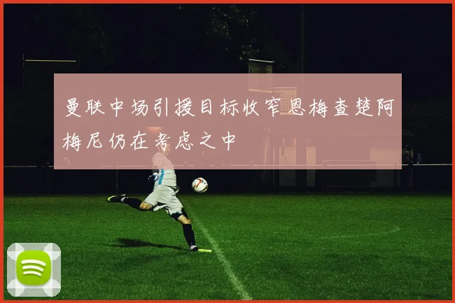 曼联中场引援目标收窄恩梅查楚阿梅尼仍在考虑之中